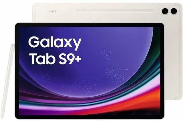 Main image of Samsung Galaxy Tab S9+ (2023) - 512GB - Beige - WiFi - 12.4 Inch - Premium (Refreshed)