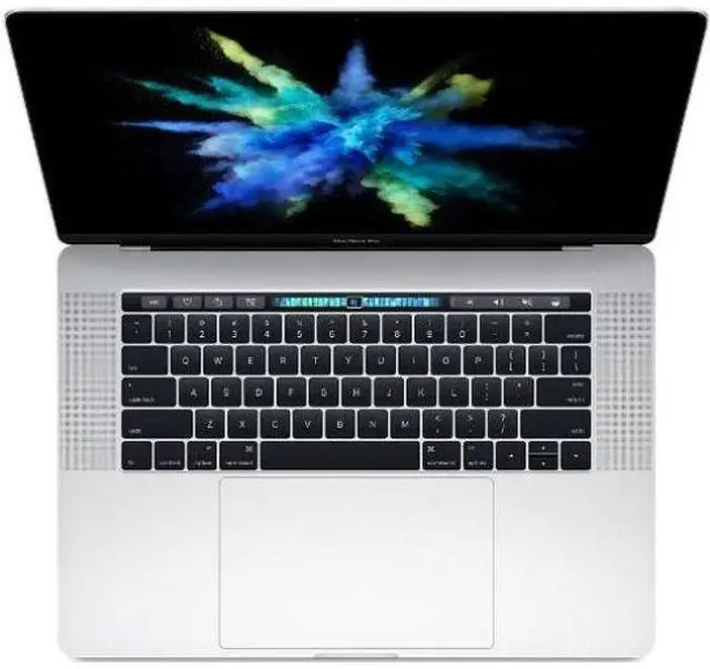 Alt view image 2 of 5 - Apple MacBook Pro (2017) 15.4-inch - Intel Core i7 2.8GHz - 256GB - Silver - 16GB RAM - 4 Thunderbolts - Touchbar - Excellent (Grade A)