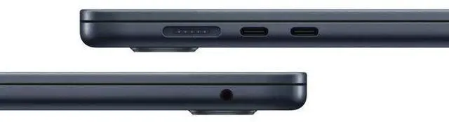 Alt view image 4 of 5 - Apple MacBook Air (2024) 15.3-inch - Apple M3 Chip: 8-Core CPU/10-Core GPU - 256GB - Midnight - 16GB RAM - Excellent (Grade A)