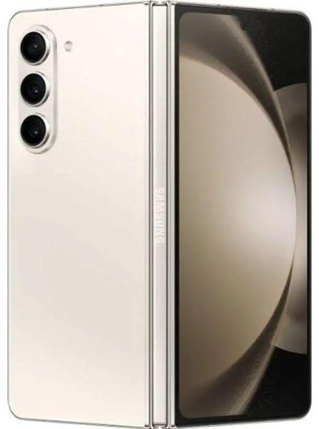 Alt view image 2 of 4 - Samsung Galaxy Z Fold5 (5G) - 512GB - Cream - Single Sim - Fully Unlocked - Acceptable (Grade C)