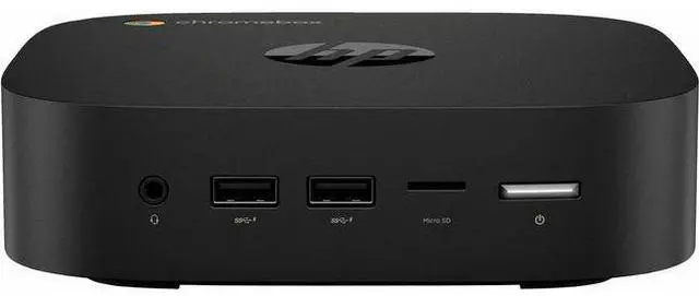 Alt view image 4 of 5 - HP  Chromebox G4 - Intel Celeron 7305 1.1GHz - 64GB - Black - 4GB RAM - Excellent (Grade A)