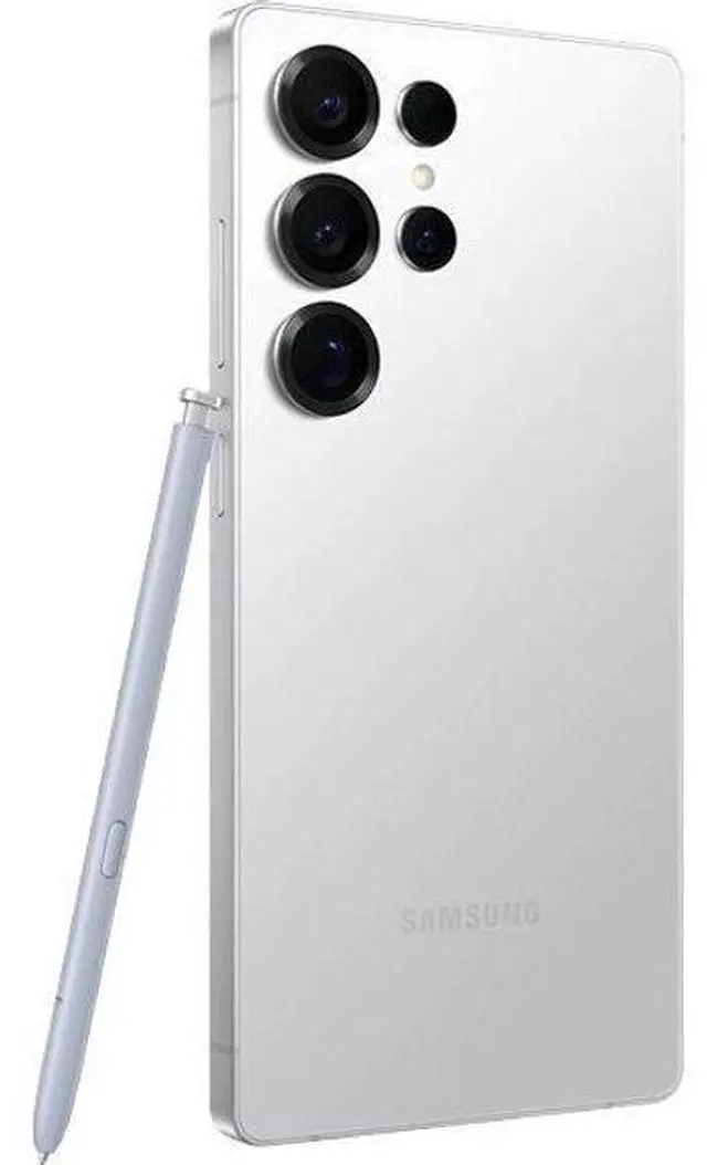 Alt view image 4 of 5 - Samsung Galaxy S25 Ultra - 512GB - Titanium White Silver - Fully Unlocked - Premium