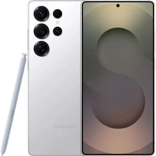 Main image of Samsung Galaxy S25 Ultra - 512GB - Titanium White Silver - Fully Unlocked - Premium
