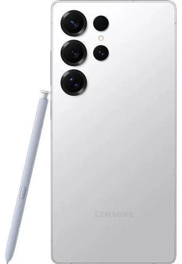 Alt view image 5 of 5 - Samsung Galaxy S25 Ultra - 512GB - Titanium White Silver - Fully Unlocked - Premium