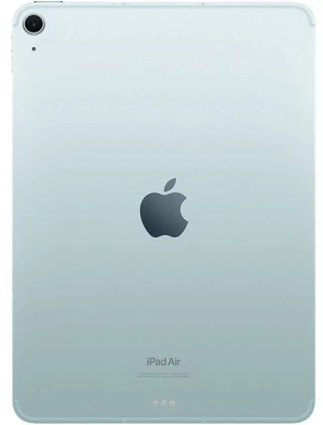 Alt view image 7 of 7 - Apple iPad Air 6 (2024) - 128GB - Blue - Cellular + WiFi - 13 Inch - Premium