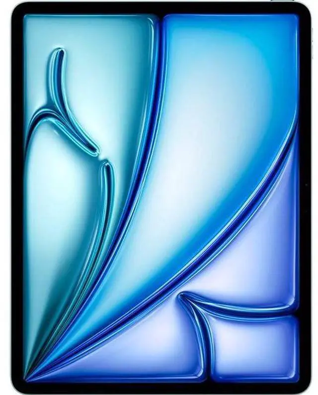 Alt view image 6 of 7 - Apple iPad Air 6 (2024) - 128GB - Blue - Cellular + WiFi - 13 Inch - Premium