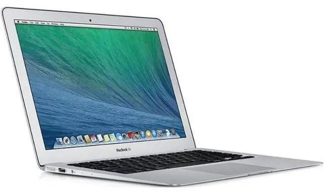 Alt view image 6 of 7 - Apple MacBook Air (2014) 13.3-inch - Intel Core i5 1.4GHz - 128GB - Silver - 4GB RAM - Acceptable (Grade C)