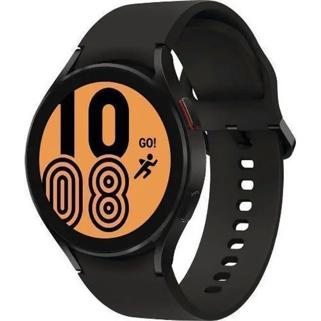 Alt view image 2 of 5 - Samsung  Galaxy Watch4 - 16GB - Black-Aluminum-Sport Band-Black - Bluetooth + LTE - 40mm - Black - Aluminum - Black - Sport Band - Fluoroelastomer - Excellent (Grade A)