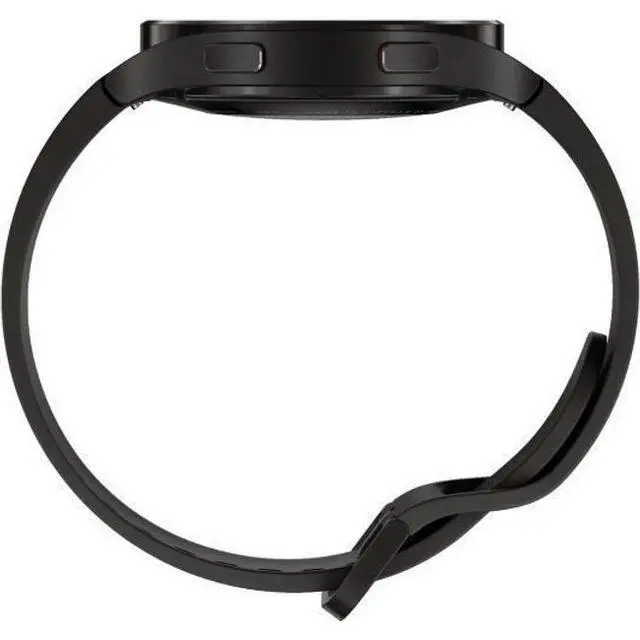 Alt view image 4 of 5 - Samsung  Galaxy Watch4 - 16GB - Black-Aluminum-Sport Band-Black - Bluetooth + LTE - 40mm - Black - Aluminum - Black - Sport Band - Fluoroelastomer - Excellent (Grade A)
