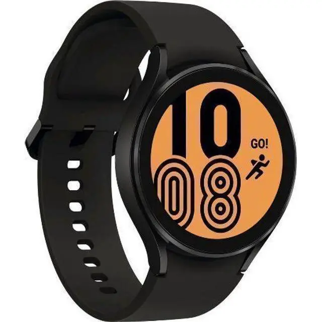 Alt view image 3 of 5 - Samsung  Galaxy Watch4 - 16GB - Black-Aluminum-Sport Band-Black - Bluetooth + LTE - 40mm - Black - Aluminum - Black - Sport Band - Fluoroelastomer - Excellent (Grade A)
