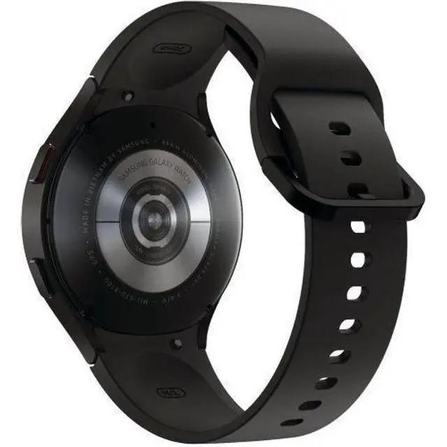 Alt view image 5 of 5 - Samsung  Galaxy Watch4 - 16GB - Black-Aluminum-Sport Band-Black - Bluetooth + LTE - 40mm - Black - Aluminum - Black - Sport Band - Fluoroelastomer - Excellent (Grade A)
