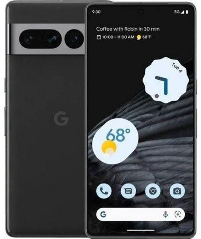 Main image of Google  Pixel 7 Pro - 128GB - Obsidian - 8GB RAM - AT&T - Good (Grade B)