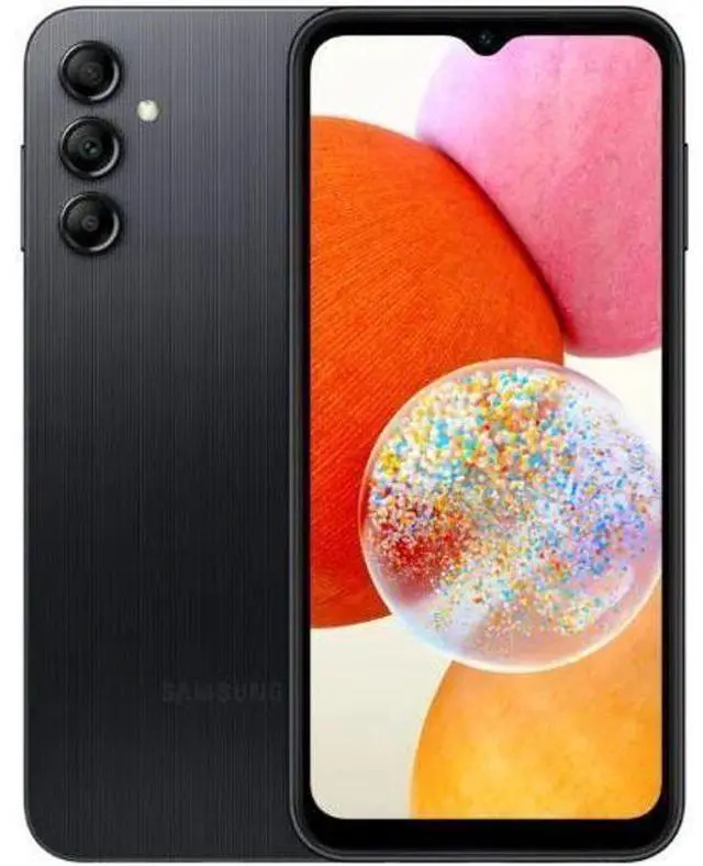 Main image of Samsung Galaxy A14 - 64GB - Black - 5G - Dual Sim - 4GB RAM - Verizon Locked - Excellent (Grade A)