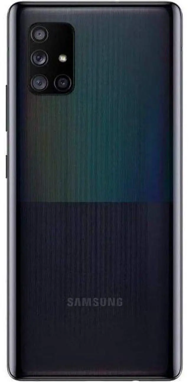 Alt view image 2 of 3 - Samsung  Galaxy A71 (5G) - 128GB - Prism Cube Black - 6GB RAM - Fully Unlocked - Excellent (Grade A)