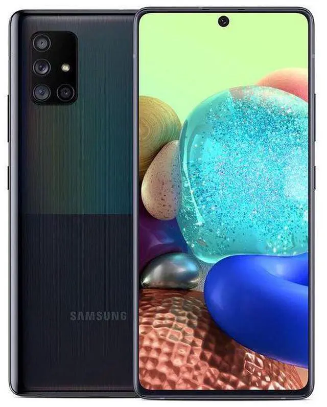 Main image of Samsung  Galaxy A71 (5G) - 128GB - Prism Cube Black - 6GB RAM - Fully Unlocked - Excellent (Grade A)