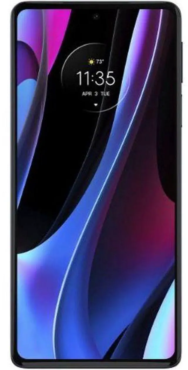 Alt view image 2 of 3 - Motorola  Edge+ (2022) - 128GB - Cosmos Blue - Single Sim - 8GB RAM - Fully Unlocked - Acceptable (Grade C)