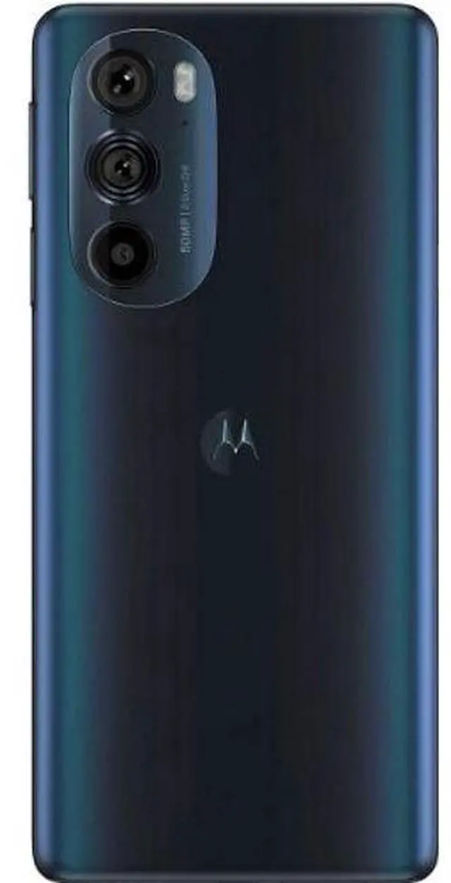 Alt view image 3 of 3 - Motorola  Edge+ (2022) - 128GB - Cosmos Blue - Single Sim - 8GB RAM - Fully Unlocked - Acceptable (Grade C)