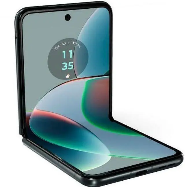 Alt view image 2 of 5 - Motorola  Razr (2023) - 128GB - Green - 8GB RAM - Fully Unlocked - Premium