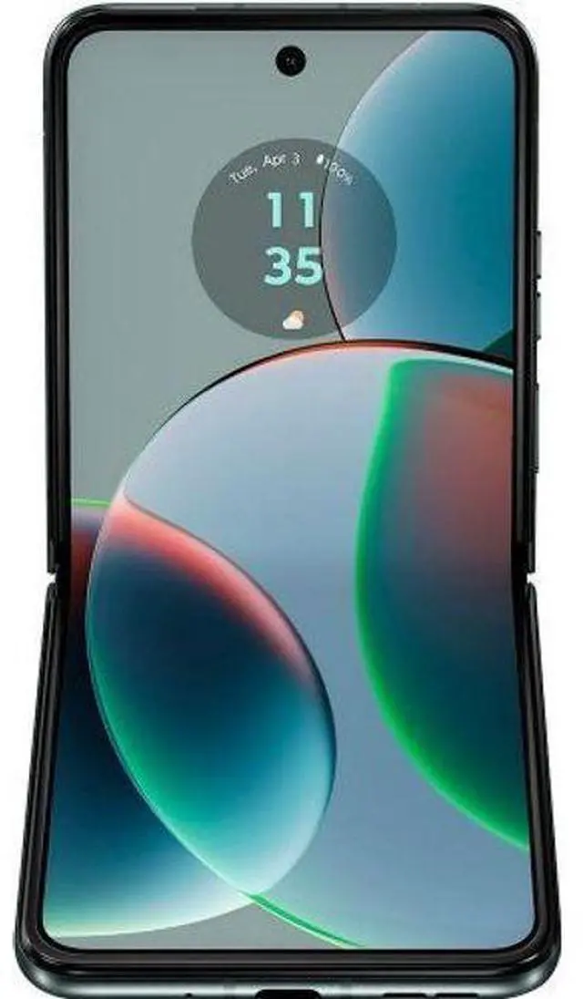 Alt view image 3 of 5 - Motorola  Razr (2023) - 128GB - Green - 8GB RAM - Fully Unlocked - Premium
