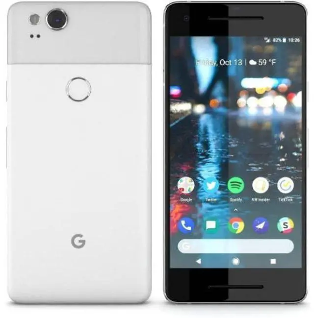 Main image of Google  Pixel 2 - 128GB - Clearly White - Fully Unlocked - Excellent (Grade A)