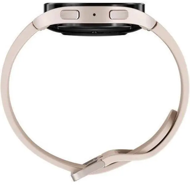 Alt view image 4 of 5 - Samsung  Galaxy Watch5 - 16GB - Pink Gold-Aluminum-Sport Band-Pink - Bluetooth + LTE - 40mm - Pink Gold - Aluminum - Pink - Sport Band - Fluoroelastomer - Excellent (Grade A)