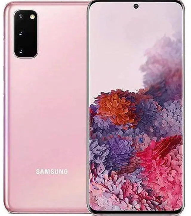 Main image of Samsung Galaxy S20 - 128GB - Cloud Pink - 4G - Single Sim - Fully Unlocked - Good (Grade B)