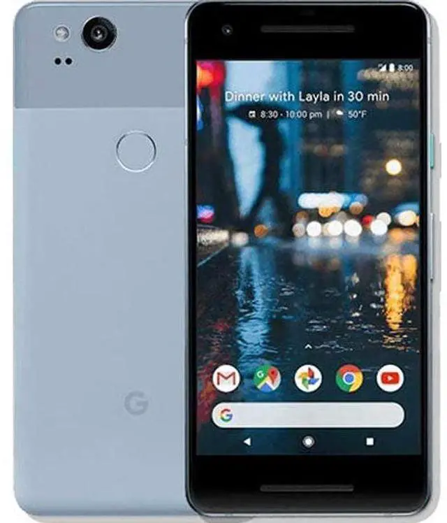 Main image of Google  Pixel 2 - 64GB - Kinda Blue - Fully Unlocked - Excellent (Grade A)