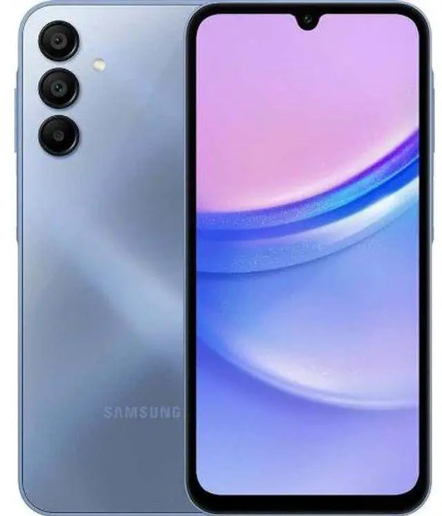 Main image of Samsung Galaxy A15 - 128GB - Blue - 5G - Single Sim - 4GB RAM - AT&T Locked - Excellent (Grade A)