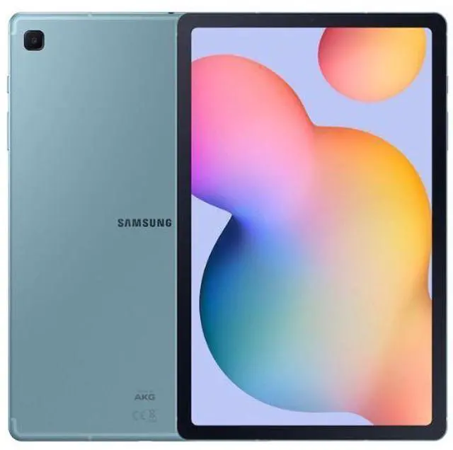 Main image of Samsung Galaxy Tab S6 Lite 10.4" (2020) - 128GB - Angora Blue - Cellular + WiFi - 10.4 Inch - Excellent (Grade A)
