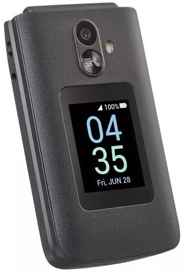 Alt view image 2 of 4 - TCL  Flip 3 - 16GB - Gray - Verizon Locked - Premium