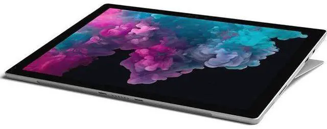 Alt view image 2 of 5 - Microsoft  Surface Pro 6 with Surface Pro Type Cover - Intel Core i7-8650U 1.9GHz - 256GB - Platinum/Platinum - WiFi - 8GB RAM - 12.3 Inch - Good (Grade B)