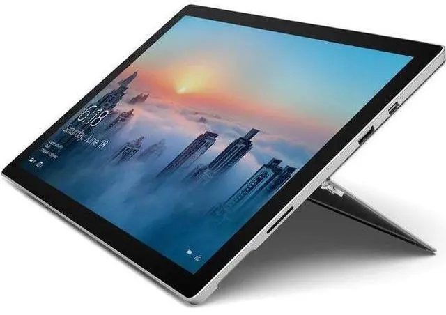 Alt view image 2 of 5 - Microsoft  Surface Pro 4 - Intel Core m3-6Y30 0.9GHz - 128GB - Silver - WiFi - 4GB RAM - 12.3 Inch - Acceptable (Grade C)
