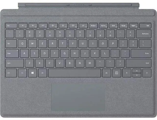 Alt view image 5 of 5 - Microsoft  Surface Pro 6 with Surface Pro Type Cover - Intel Core i7-8650U 1.9GHz - 256GB - Platinum/Platinum - WiFi - 8GB RAM - 12.3 Inch - Good (Grade B)