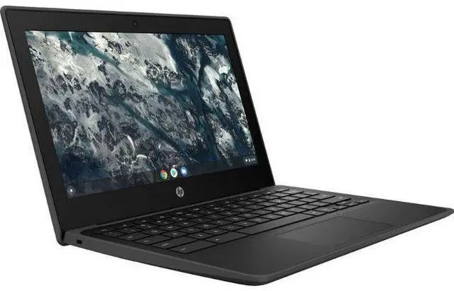 Alt view image 3 of 4 - HP 11MK G9 EE Chromebook 11.6" - MediaTek MT8183 2.0GHz - 32GB - Black - 4GB RAM - Excellent (Grade A)