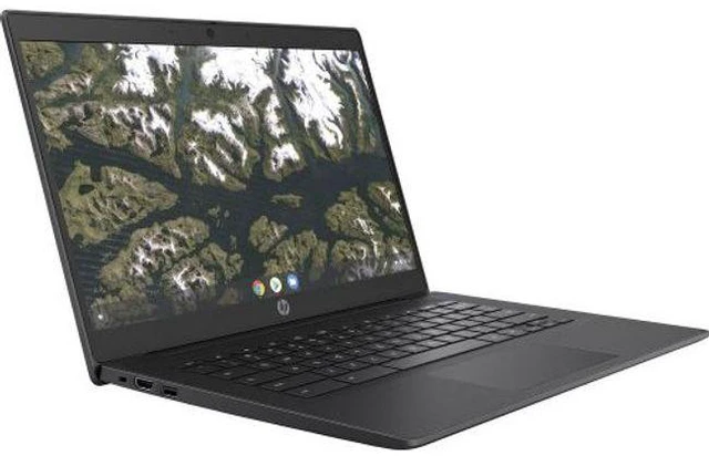 Alt view image 3 of 4 - HP Chromebook 14 G6 14" - Intel Celeron N4020 1.1GHz - 32GB - Gray - 4GB RAM - 14 Inch - Excellent (Grade A)