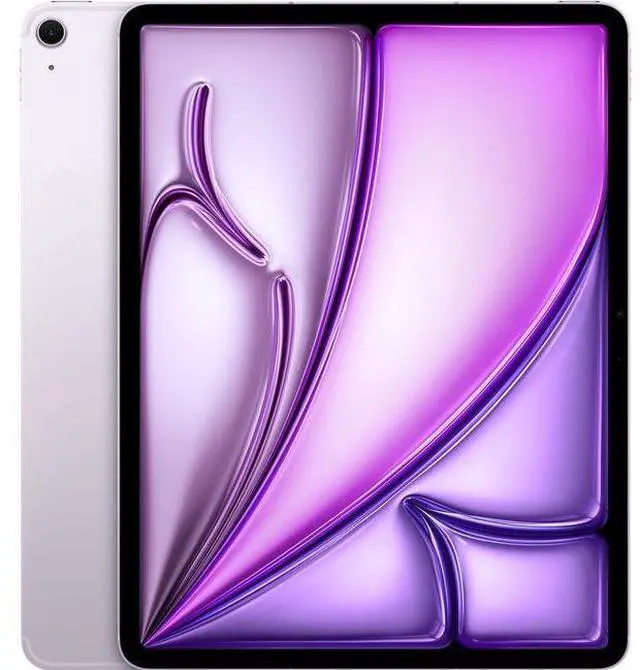Alt view image 2 of 7 - Apple iPad Air 6 (2024) - 128GB - Purple - Cellular + WiFi - 13 Inch - Excellent (Grade A)
