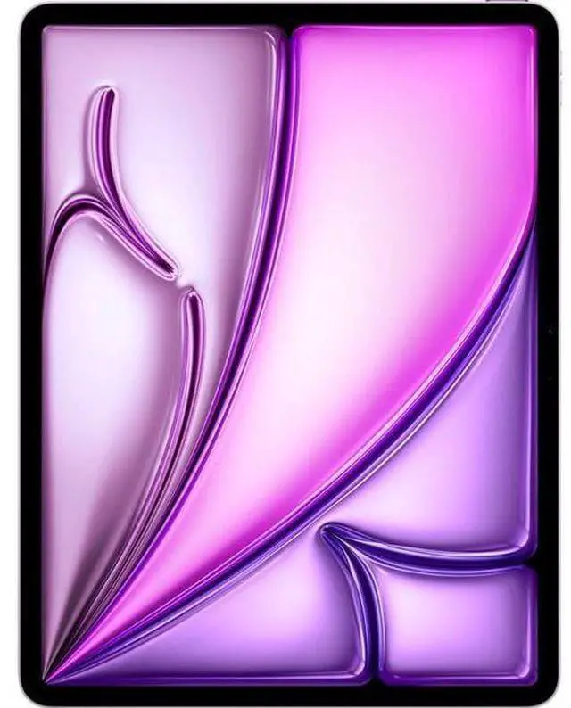 Alt view image 6 of 7 - Apple iPad Air 6 (2024) - 128GB - Purple - Cellular + WiFi - 13 Inch - Excellent (Grade A)