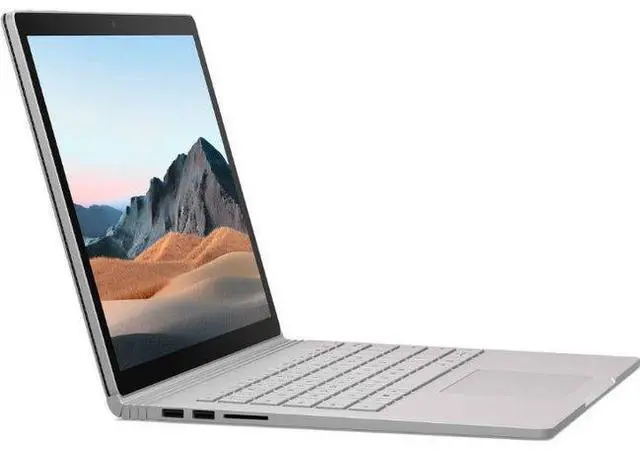 Alt view image 3 of 5 - Microsoft  Surface Book 3 13.5" - Intel Core i5-1035G7 1.2GHz - 256GB - Platinum - 8GB RAM - 13.5 Inch - Good (Grade B)
