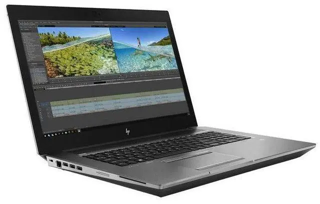 Alt view image 2 of 4 - HP  ZBook 17 G6 Mobile Workstation 17.3" - Intel Core i7-9850H 2.6GHz - 1TB - Grey - 32GB RAM - 17.3 Inch - Excellent (Grade A)