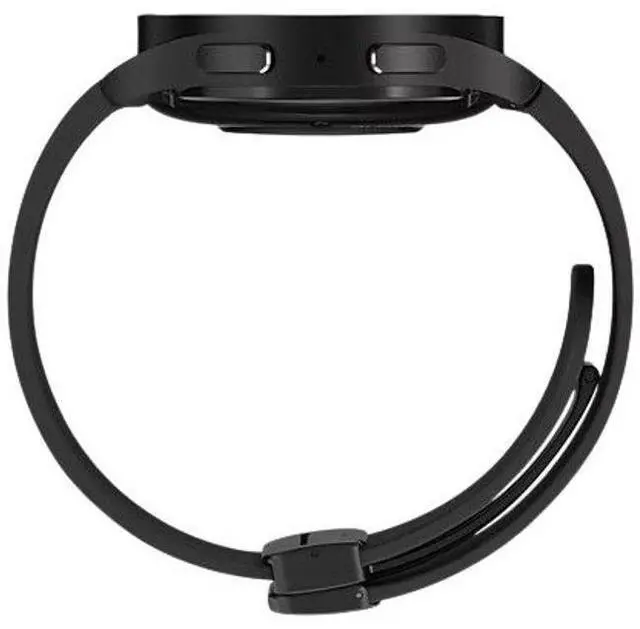 Alt view image 4 of 5 - Samsung  Galaxy Watch5 Pro - 16GB - Bluetooth + LTE - 45mm - Black Titanium - Titanium - Black Titanium - Silicone - Acceptable (Grade C)