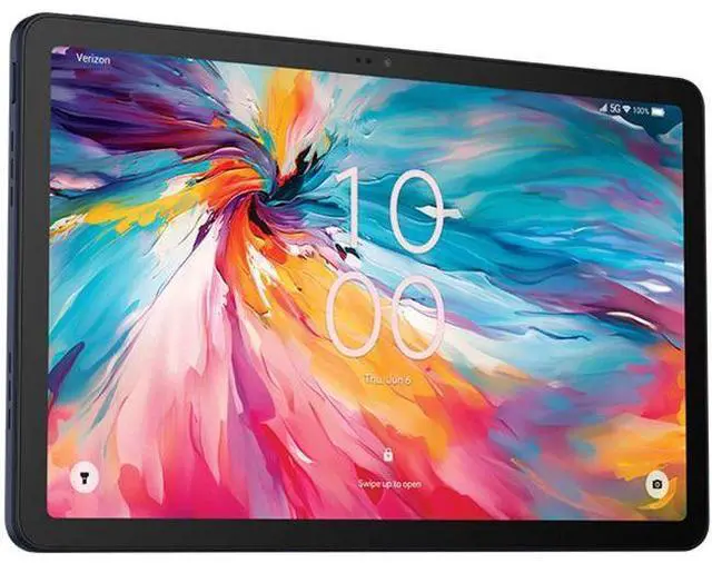 Alt view image 4 of 7 - TCL  Tab 10 NXTPAPER 5G - 128GB - Dark Blue - Cellular + WiFi - 10.4 Inch - Acceptable (Grade C)