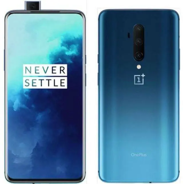 Main image of OnePlus  7T Pro - 256GB - Haze Blue - Dual Sim - 8GB RAM - Fully Unlocked - Good (Grade B)