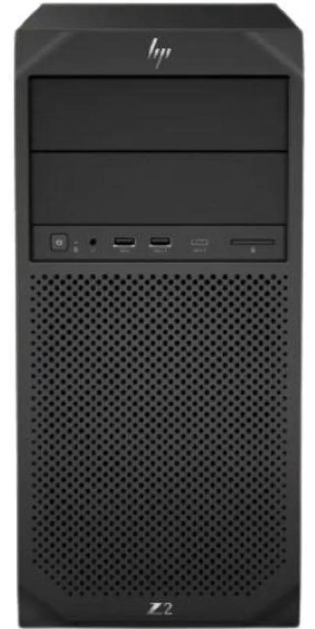Main image of HP  Z2 Tower G4 Workstation PC - Intel Xeon E-2144G 3.6GHz - 512GB - Black - 16GB RAM - Excellent (Grade A)