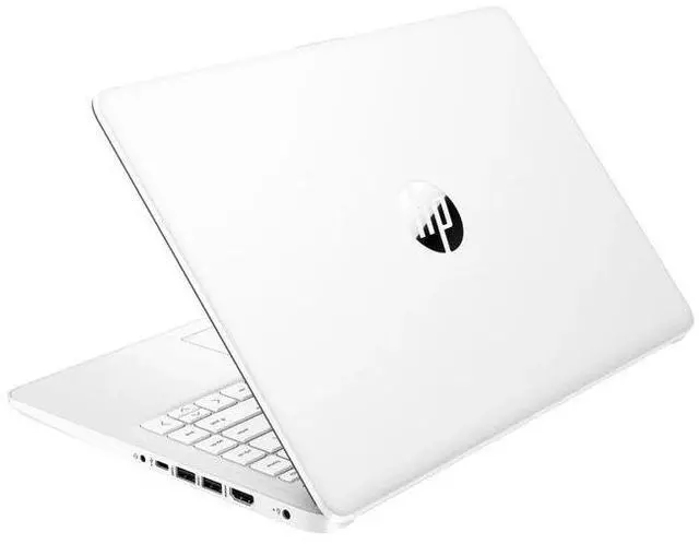Alt view image 4 of 4 - HP 14-dq3102ds Laptop 14" - Intel Pentium Silver N6000 1.1GHz - 128GB - White - 4GB RAM - 14 Inch - Excellent (Grade A)