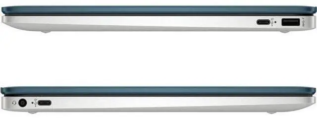 Alt view image 5 of 5 - HP Chromebook 14a-na0072tg Laptop 14" - Intel Pentium Silver N5030 1.1GHz - 64GB - Forest Teal - 4GB RAM - 14 Inch - Excellent (Grade A)