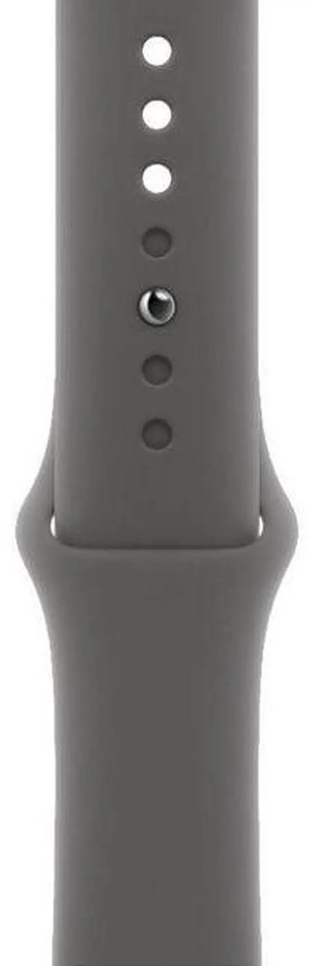 Alt view image 3 of 3 - Apple  Watch Series 10 - 64GB - Gold-Titanium-Sport Band-Stone Grey - GPS - 46mm - Rose Gold - Aluminum - Starlight - Sport Band - One Size - Rubber - Excellent (Grade A)