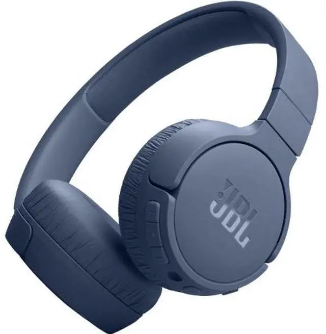 Alt view image 2 of 5 - JBL  Tune 670NC Wireless Noice Cancelling Headphones - Blue - Good (Grade B)