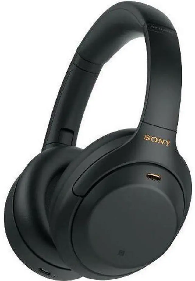 Alt view image 2 of 4 - Sony  WH-1000XM4 Wireless Noise Cancelling Headphones - Black - Excellent (Grade A)