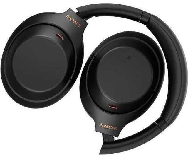 Alt view image 3 of 4 - Sony  WH-1000XM4 Wireless Noise Cancelling Headphones - Black - Excellent (Grade A)