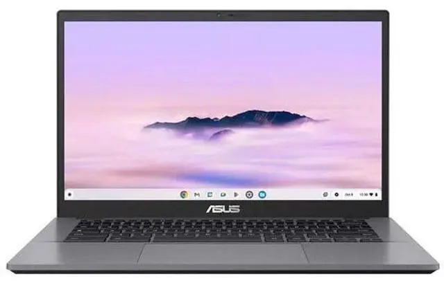 Main image of Asus Chromebook Plus CX34 CX3402 Laptop 14" - Intel Core i3-1215U 3.3GHz - 128GB - Rocky Grey - 8GB RAM - 14 Inch - Excellent (Grade A)